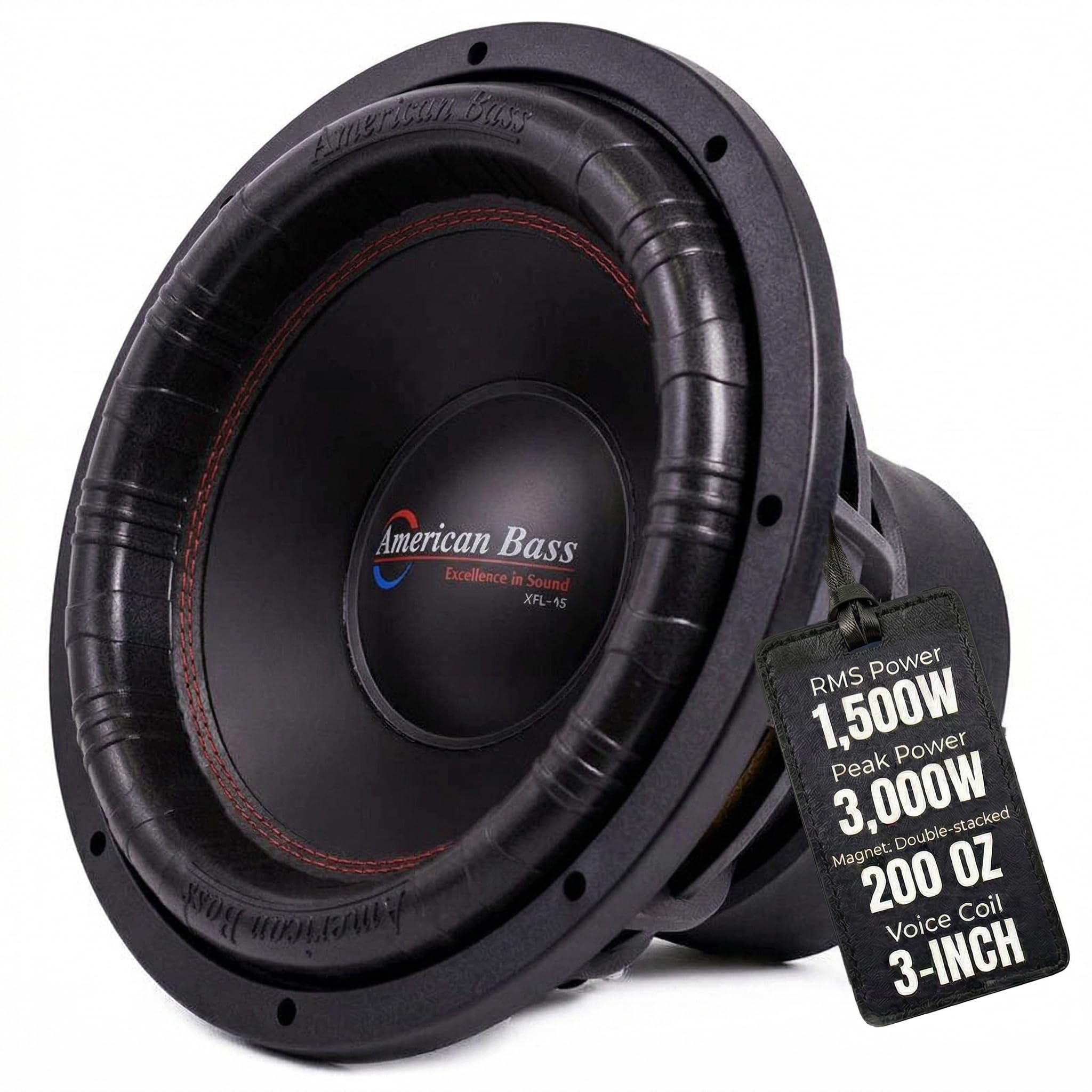 Amazon.com: American Bass XFL 15 Inch Car Subwoofer – 4 Ohm 3000
